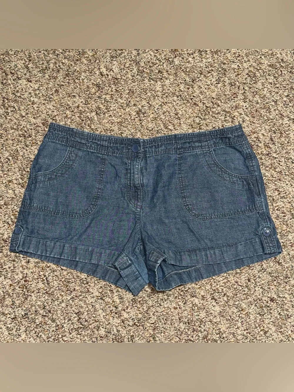 Women's size 16 shorts LOFT Blue Denim Shorts